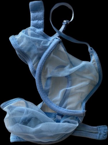 Blue bra - Fotografie Stampa su Tela