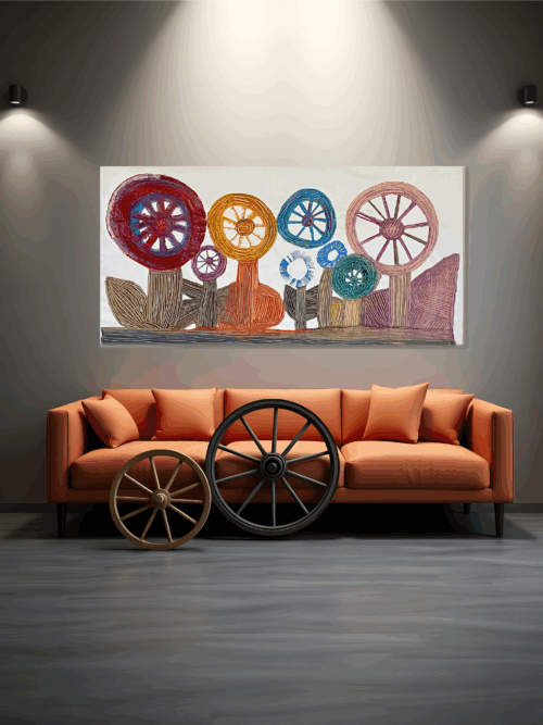 CLASSROOM - Acrilico su tela