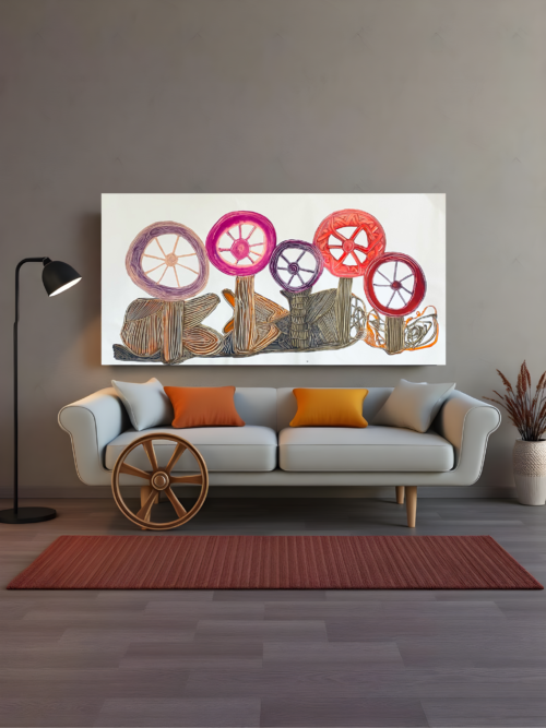 LUNAPARK - Acrilico su tela