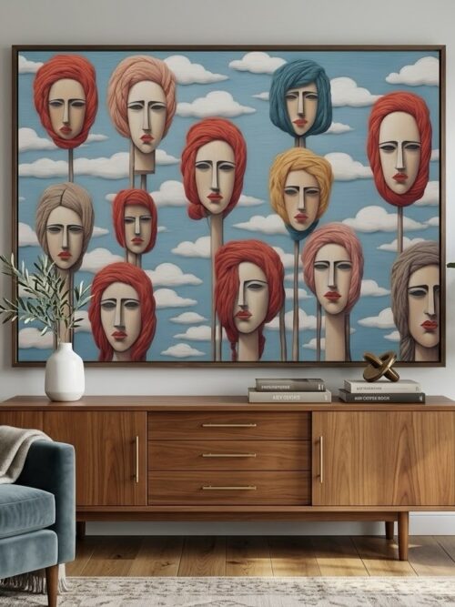 Balloons - Quadro stampa su tela